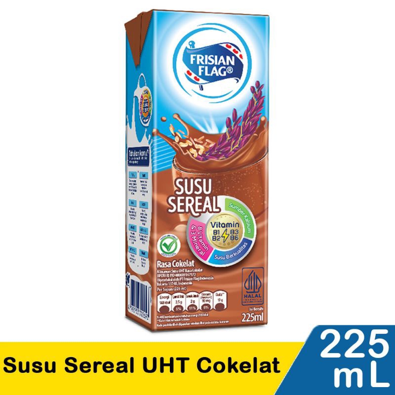 

Frisian flag susu sereal cair UHT 225ml