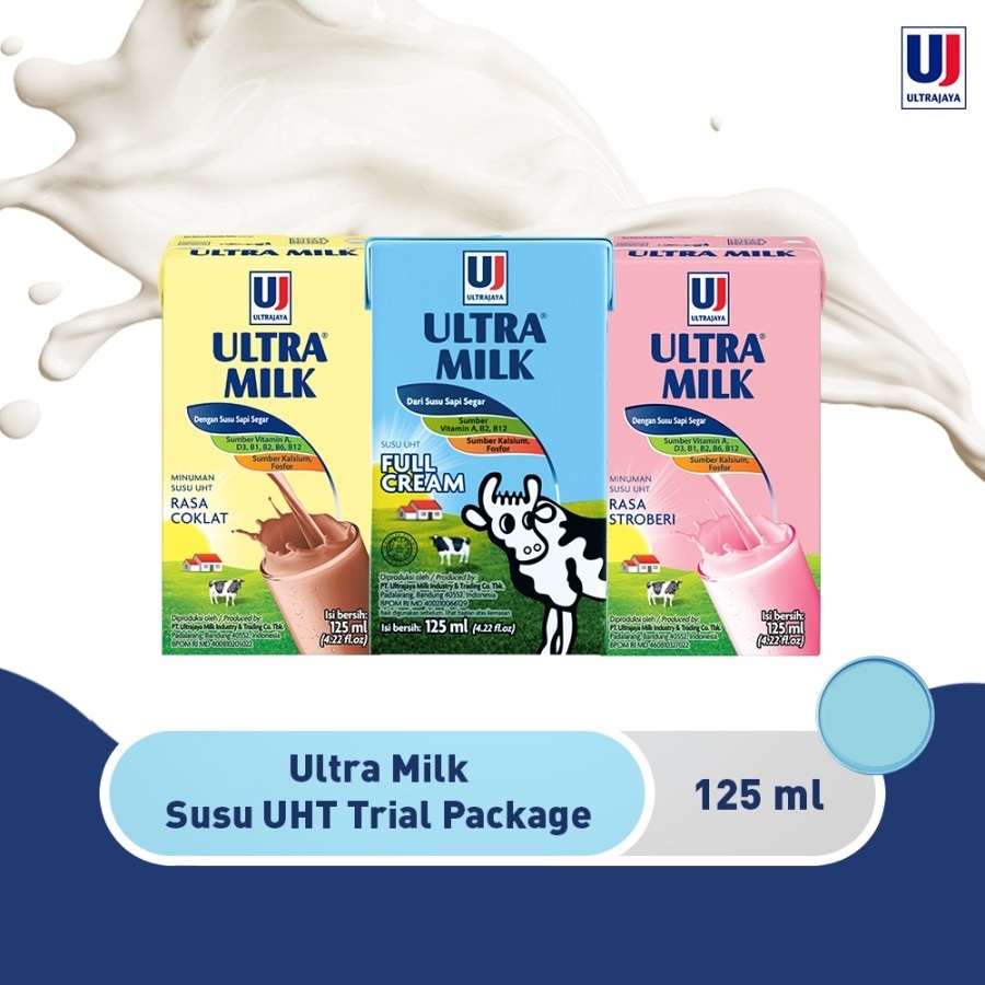 

Ultra Milk Susu UHT 125 mL RTD 125mL