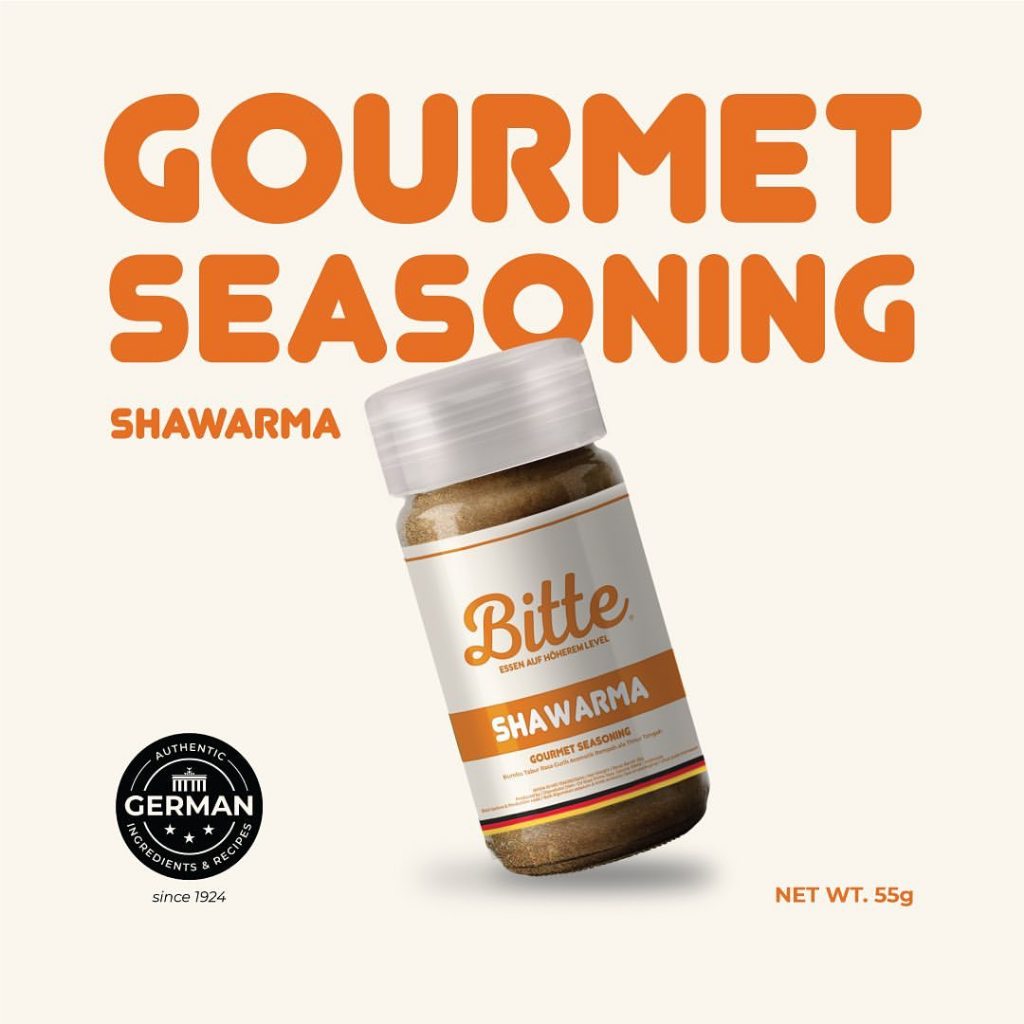 

Bitte Shawarma Gourmet Seasoning Bumbu Tabur 55g