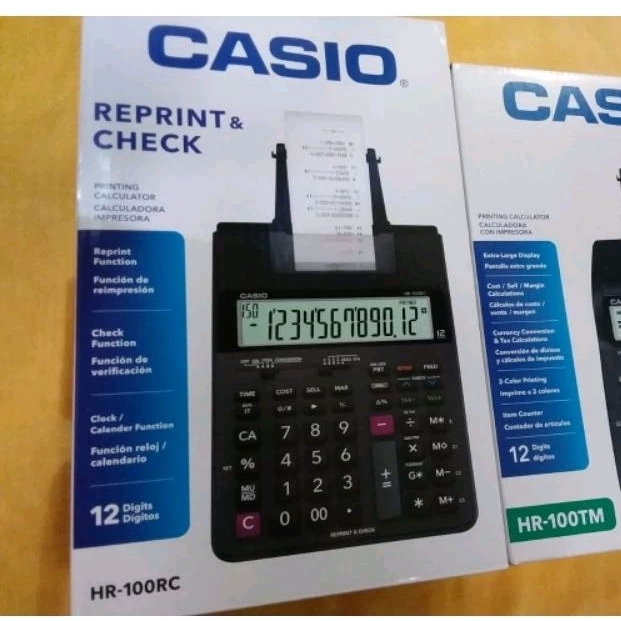

Casio HR 100 RC Printing Calculator Original