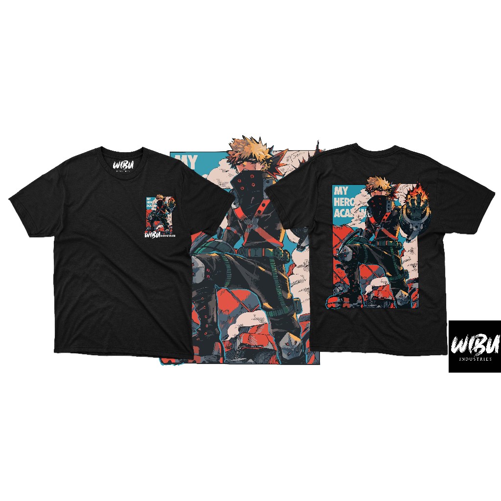 Kaos Wibu Anime - Boku No Hero Bakugo
