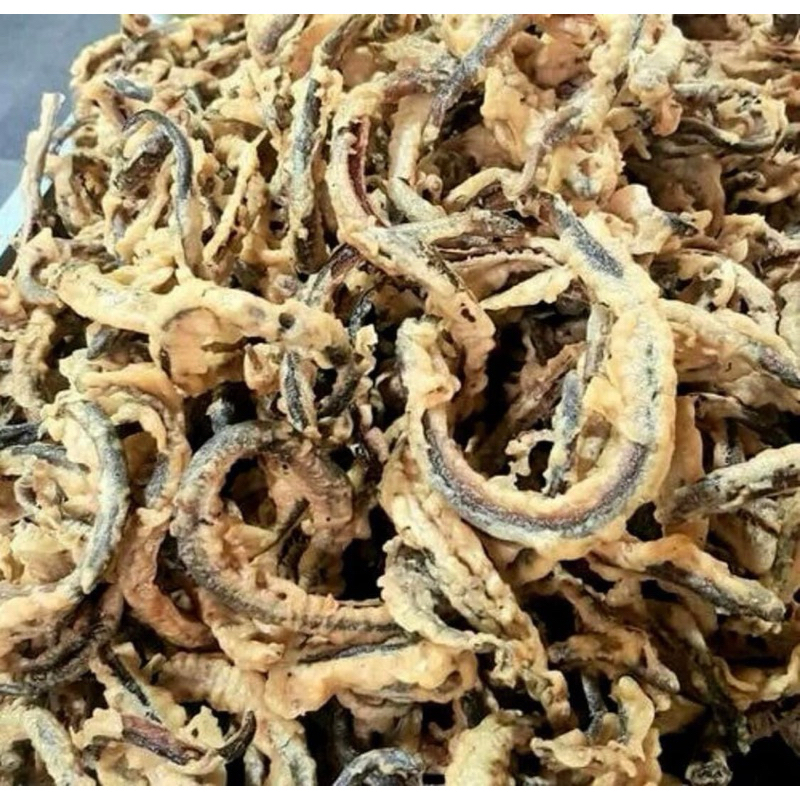 

Keripik belut renyah/kripik belut kering 500gram