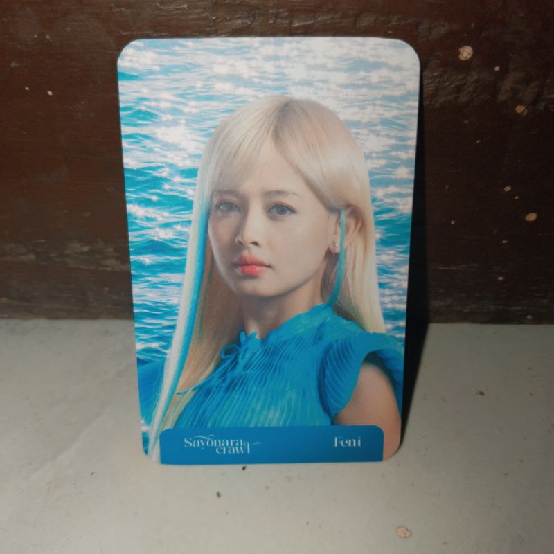 Photocard Feni JKT48 official Sayonara Crawl