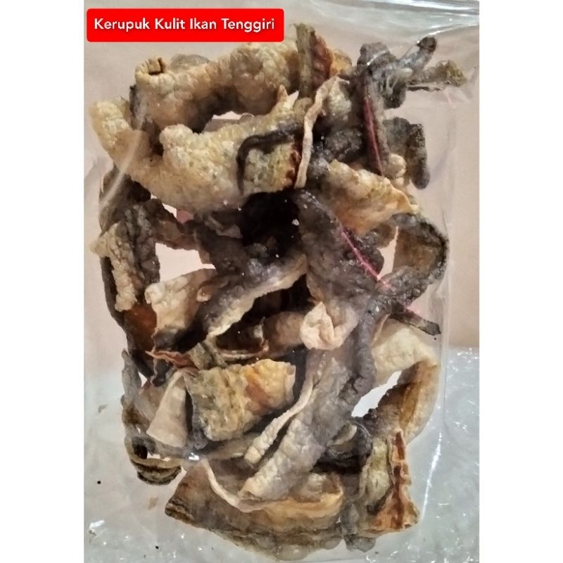 

Kerupuk Kulit Ikan Tenggiri / Krupuk Kulit Ikan / Oleh Oleh Khas Pontianak