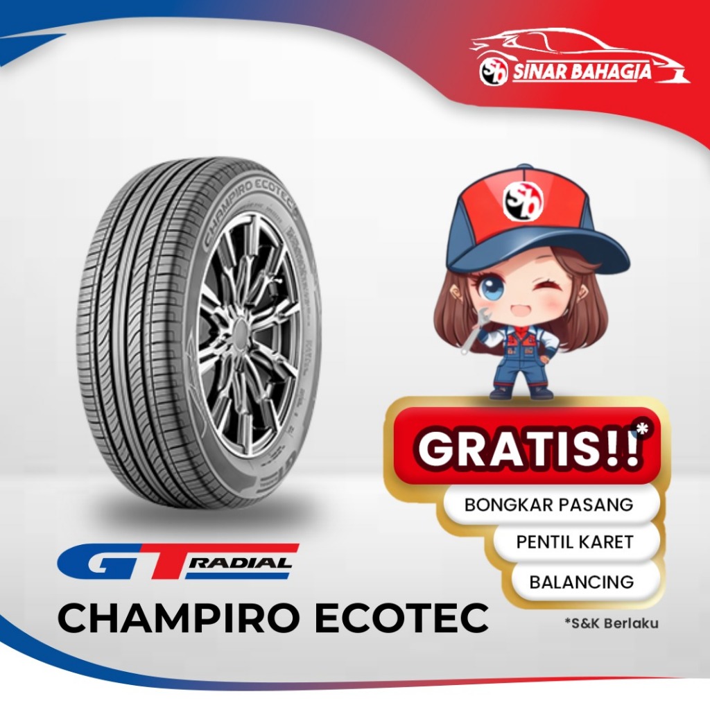 Ban Mobil GT Radial 205/50 R17 Champiro Ecotec