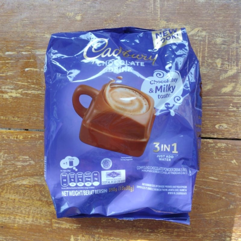 

Cadbury Hot Chocolate Minuman Cokelat [13x30gr] 390gr