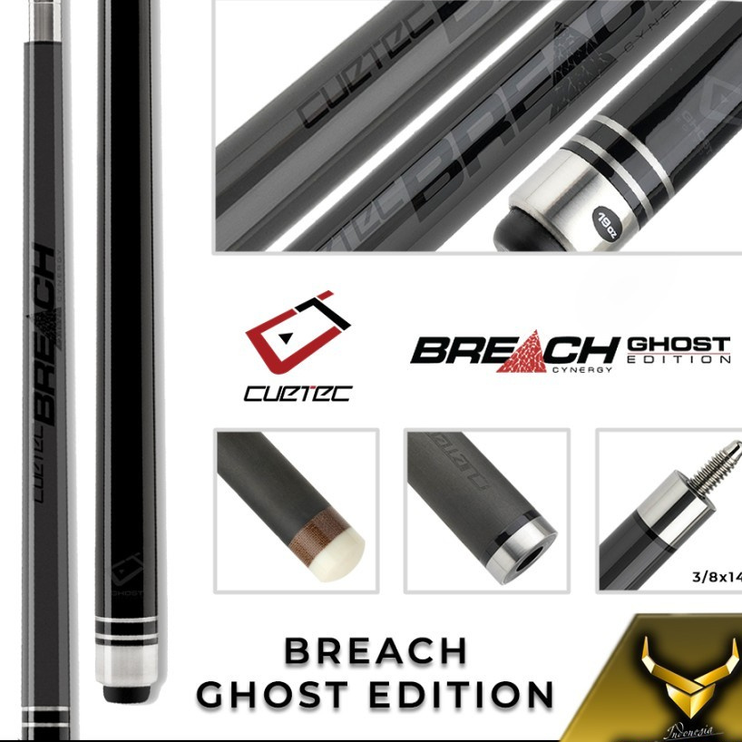 Cuetec Breach Break Cue - Ghost Edition