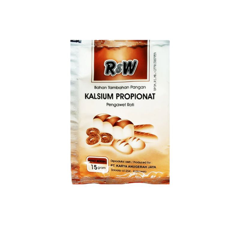 

R&W Rajawali Kalsium Propionat Pengawet Roti Kue Kering SACHET 15 gr