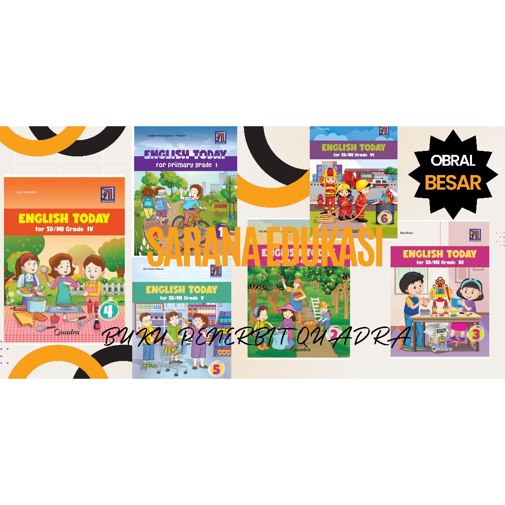 ENGLISH TODAY SD/MI (KUMER)  PENERBIT QUADRA