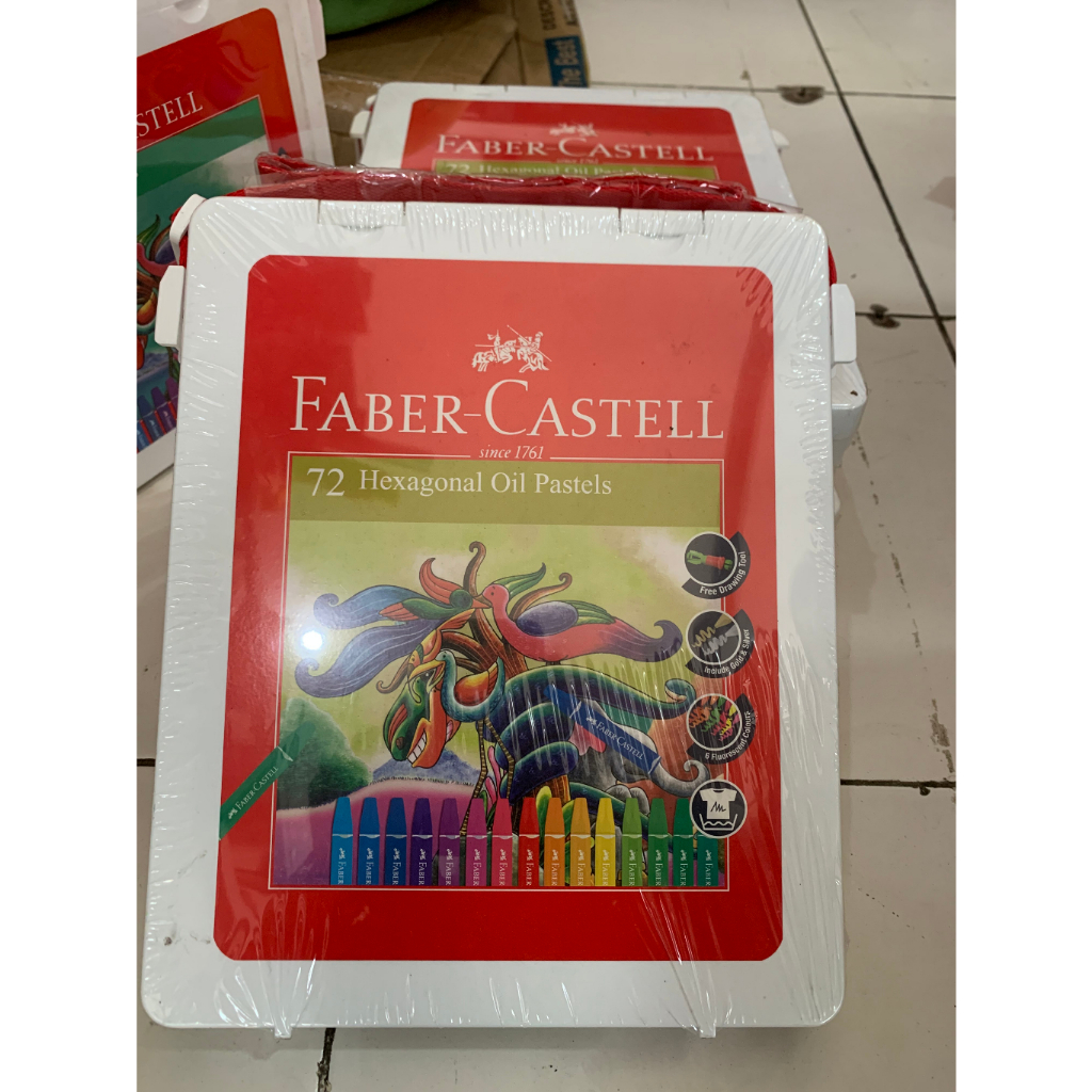 

Faber Castell 72 Hexagonal oil pastel Crayon isi 72