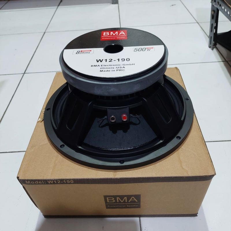 speaker BMA 12 inch BMA W12-190
