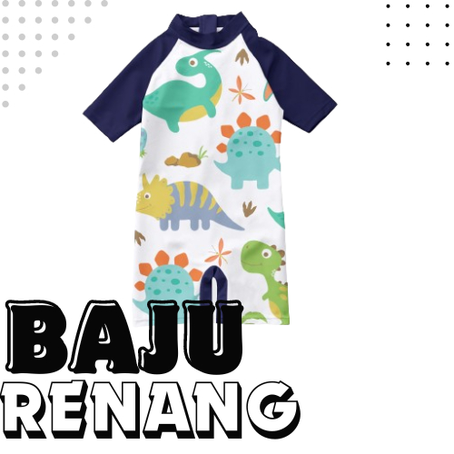 Baju Anak Renang Diving Laki laki Perempuan Umur 1-10 Tahun Olahraga  Baju Pantai - Vol 3 -
