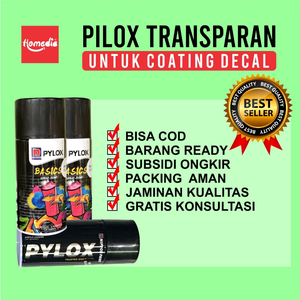 Pilox Clear 128 Pylox Nippon Spray Paints
