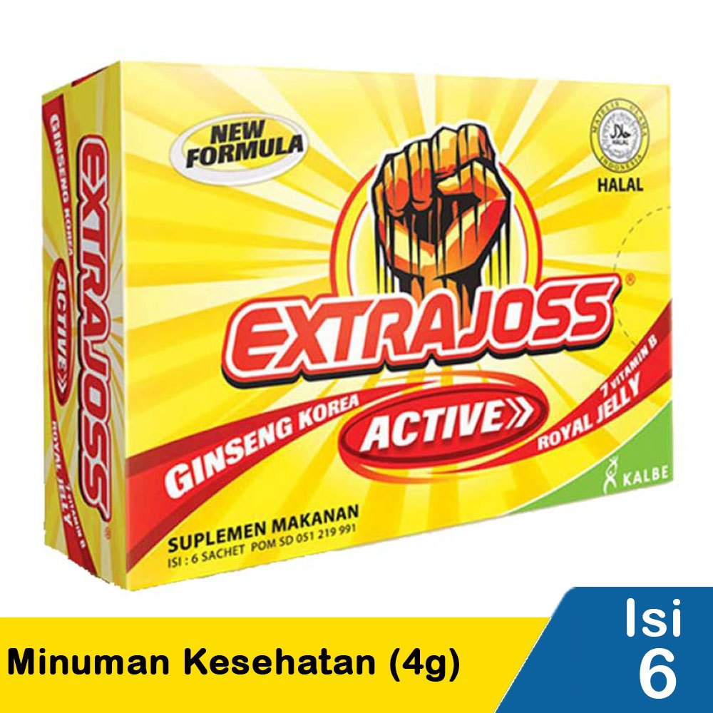 

EXTRA JOSS ACTIVE BOX ISI 6 SACHET