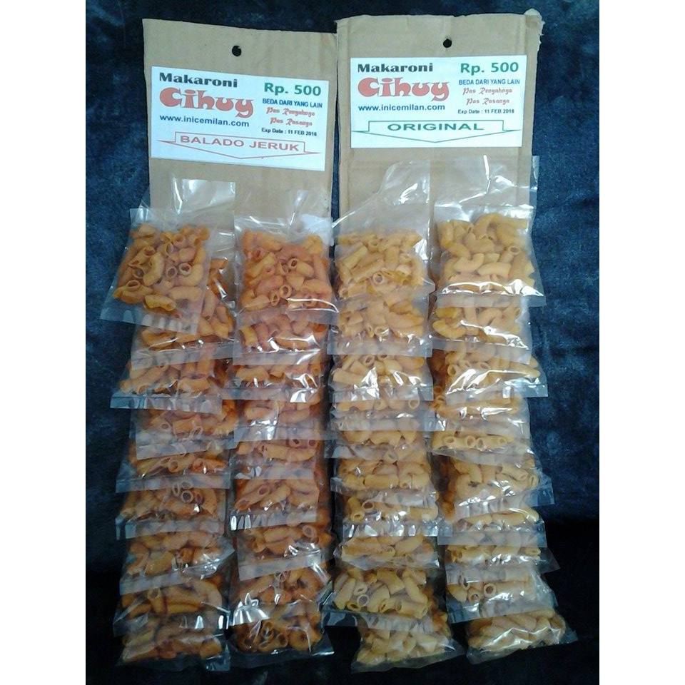 

grosir camilan makroni (l ball isi 25pcs)