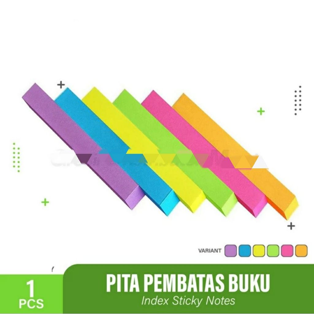 

Sticky Note Label Penanda Pembatas Halaman Kertas Buku Majalah - Merah Muda