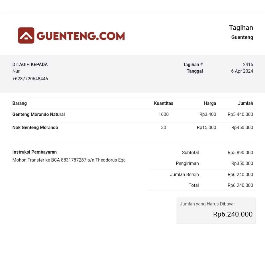 Genteng Morando Natural dan Nok Glazur Transparan