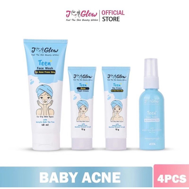 skincare bpom  jglow teen remaja (Baby Jglow Ecer )