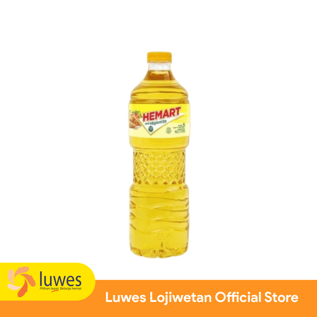 Minyak goreng hemart 1liter