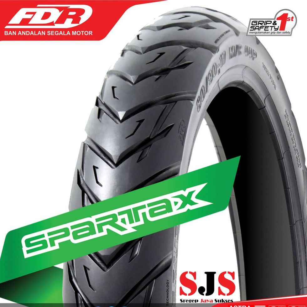 Ban Luar Federal FDR 80/90-17 275-17 80/90 275 Ring 17 Motor Bebek Spartax