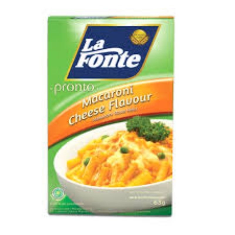 

La Fonte Pronto Macaroni with cheese makaroni keju 63gr