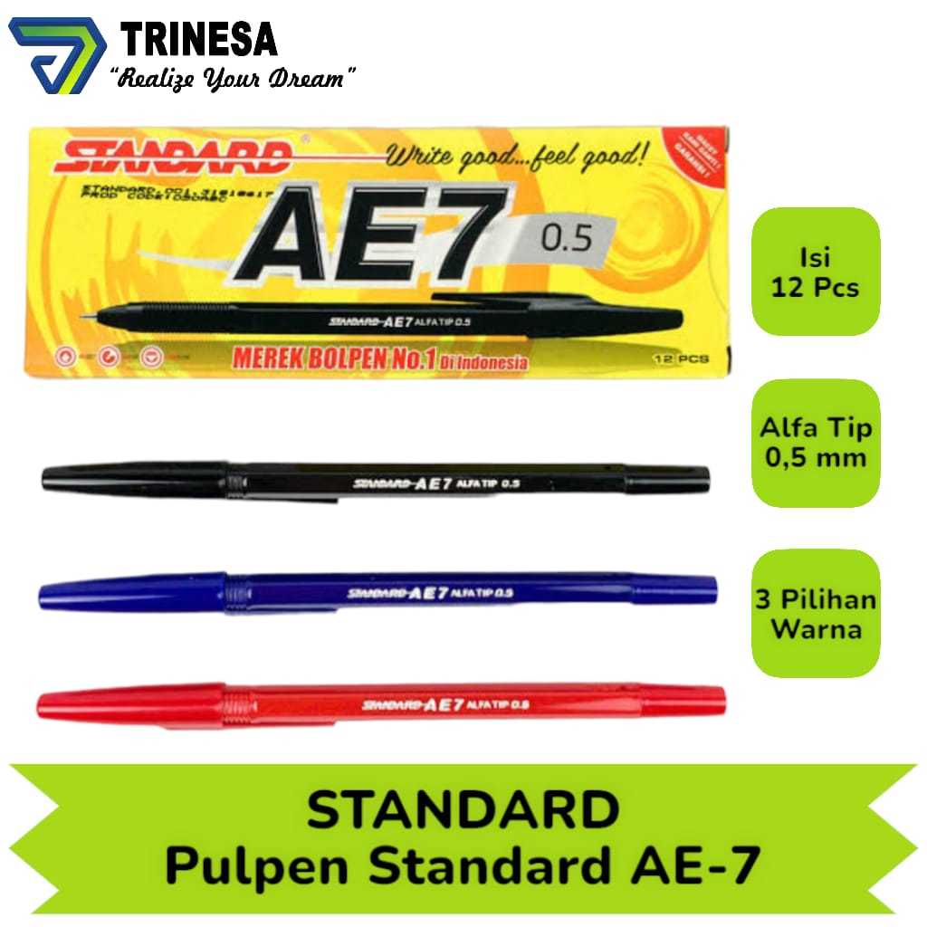 

Pulpen Standard AE-7 Fine 0,7mm