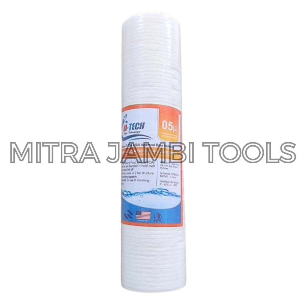 ISI BUSA FILTER SARINGAN / REFILL Cartridge Filter Air 10 INCH