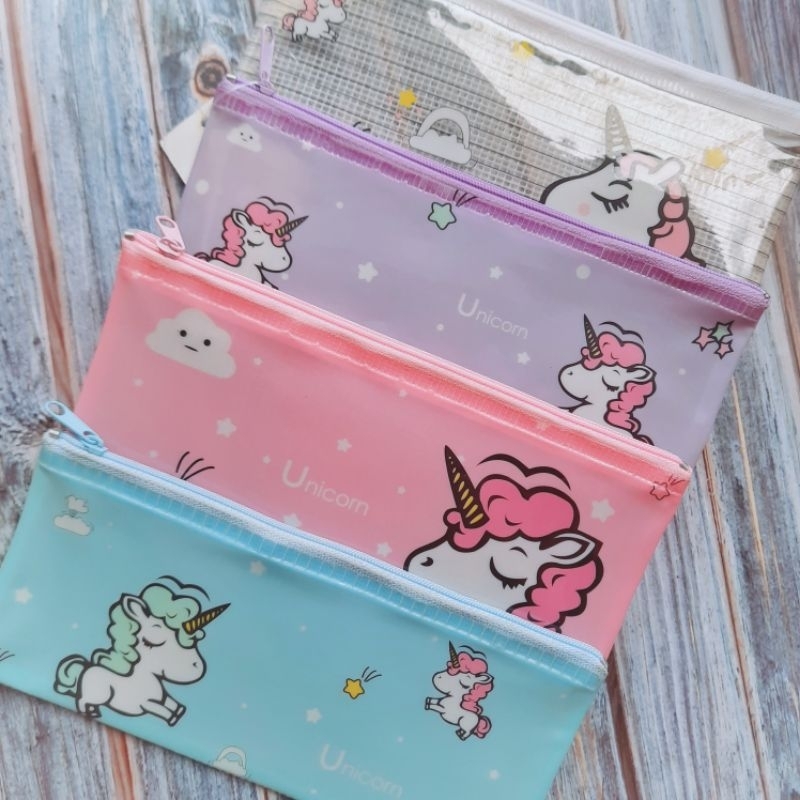 

Tempat Pensil PVC Unicorn, Flamingo, Strawberry | Alat Tulis