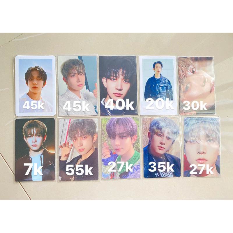 [OFFICIAL] Photocard heeseung enhypen darkblood synnara orangeblood hee maung