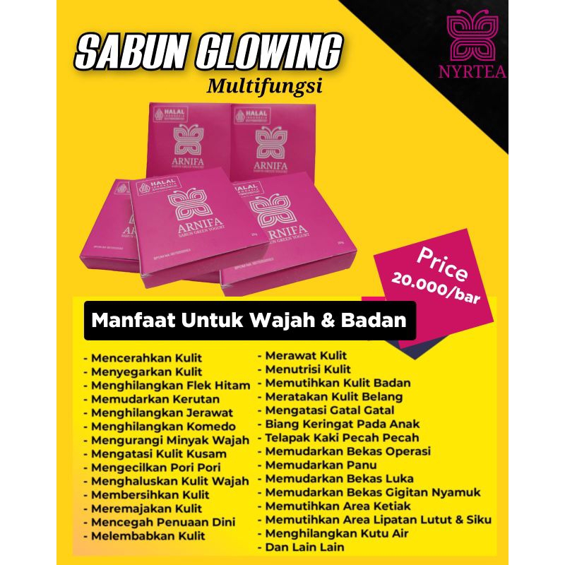 Sabun skincare Nyrtea