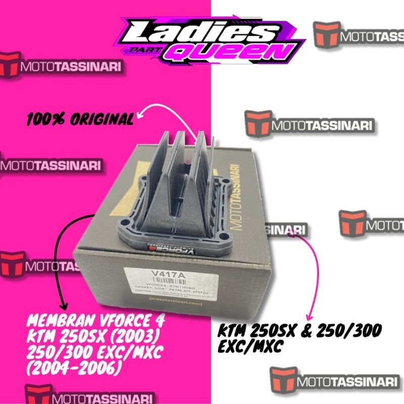 MEMBRAN VFORCE 4 KTM 250SX (2003) 250/300 EXC/MXC (2004-2006)