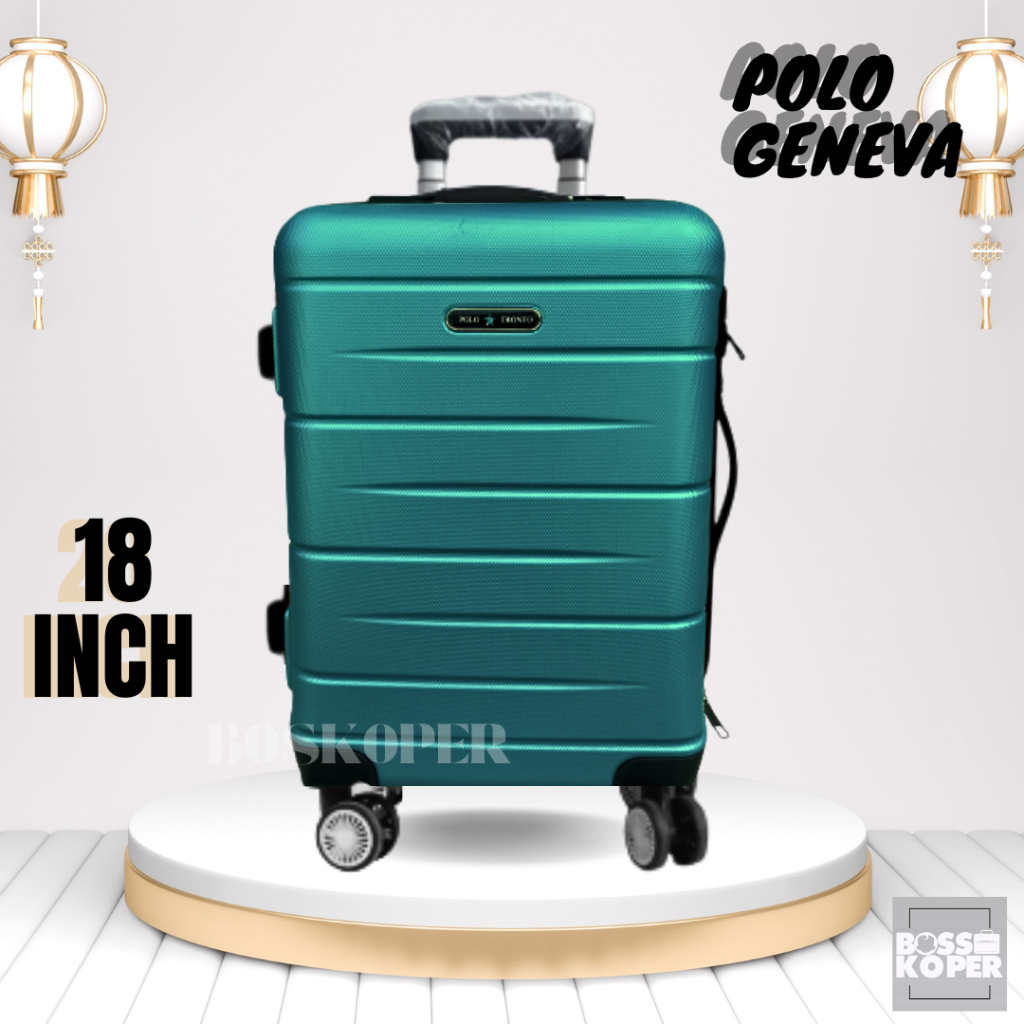 Terlaris Koper 18 Inch Polo Ukuran Kabin/Koper Fiber Hardcase/Koper Murah/Koper Cabin/Koper Premium