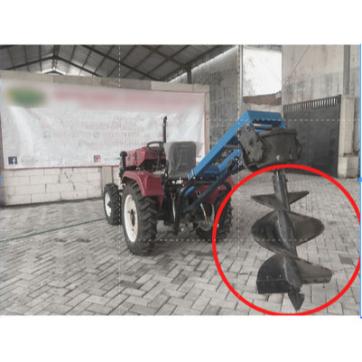 Alat Mesin Bor tanah Traktor untuk tanam pohon pembuat lobang diameter 50 cm  - SAAM Auger Bit