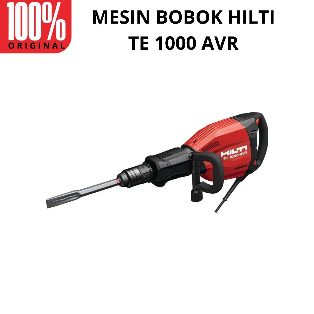 MESIN BOBOK HILTI TE 1000 SET / DEMOLITION HAMMER BREAKER