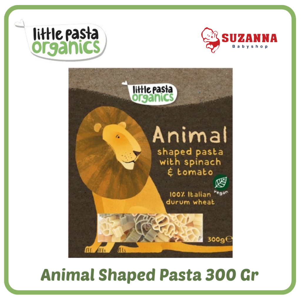 

Little Pasta Organics Animal Shaped Pasta 300 Gr