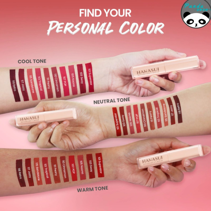 Hanasui mattedorable Lipstik