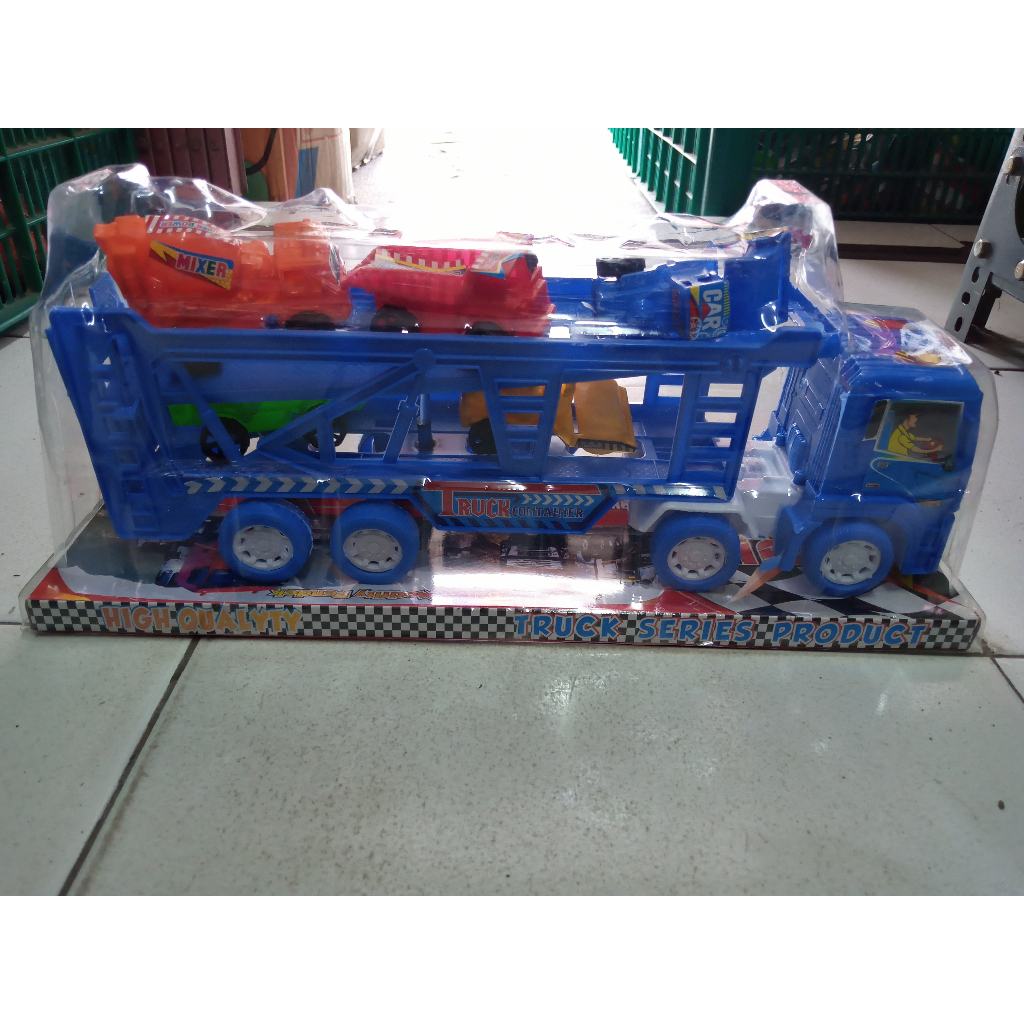 Mainan Anak Truk Container Mika ST2111