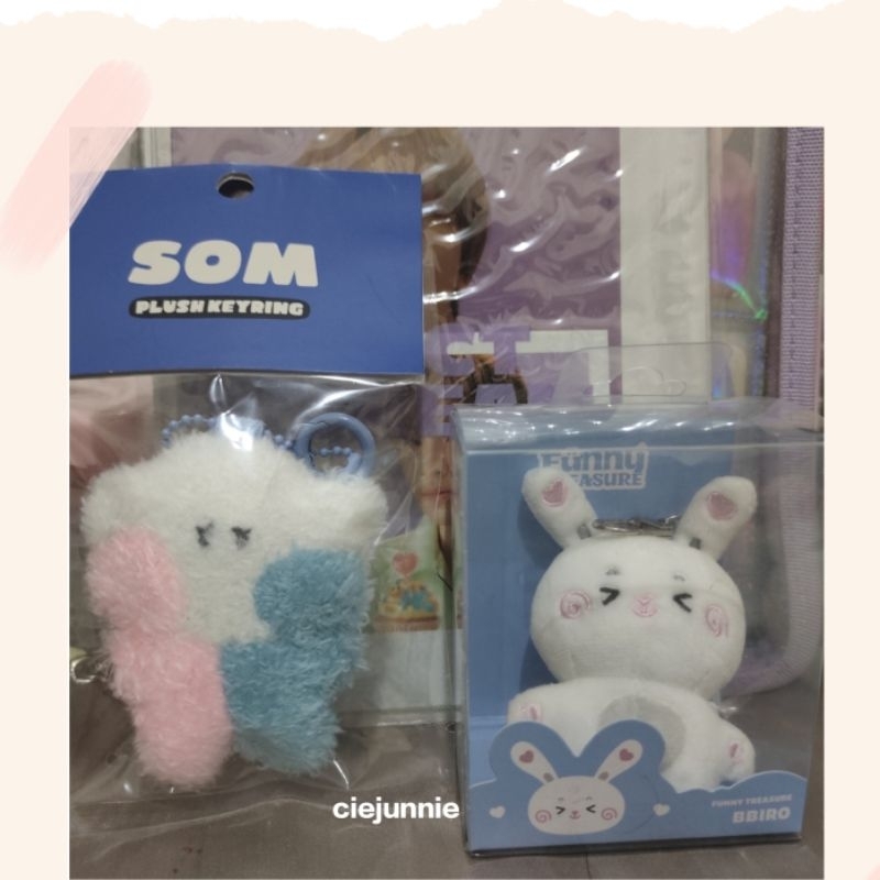 Treasure MD Truz doll Bbiro funny & minini plush keyring som doyoung official