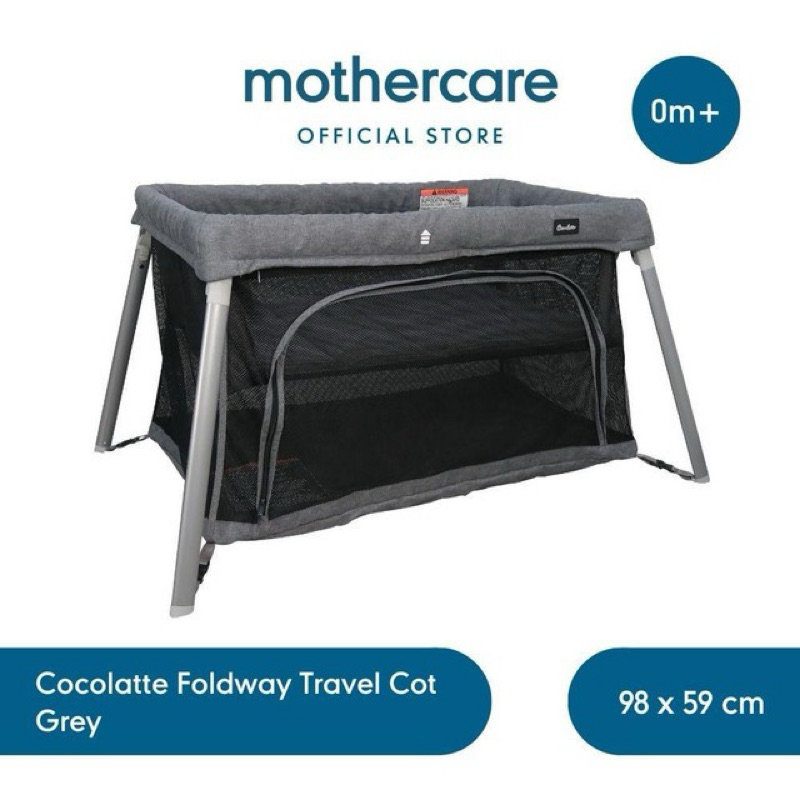 cocolatte foldaway travel cot bed baby / kasur lipat bayi