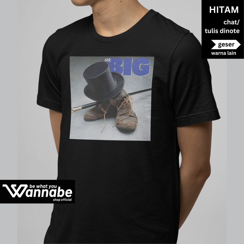 Kaos Distro BAND MR BIG 8 MUSIK Size S - 7XL ( bigsize 5xl 6xl jumbo ready ) kaos kids ready