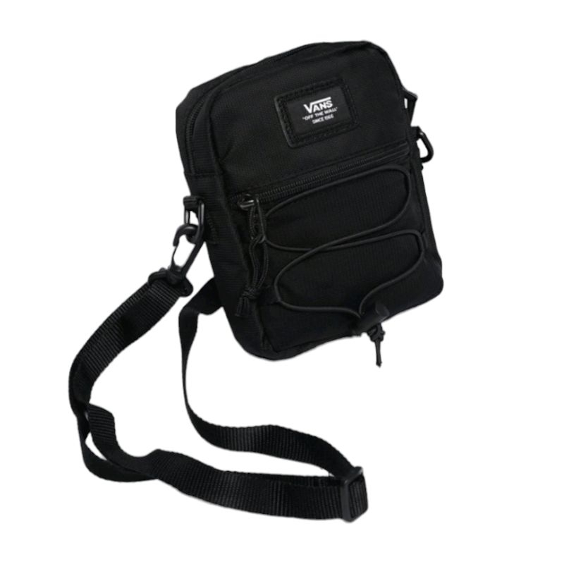 TAS BAHU / SLING BAG VANS FULL BLACK ORIGINAL 100%