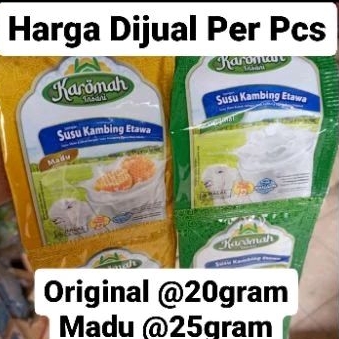 

Susu Kambing Etawa Karomah Insani Rasa Original Madu