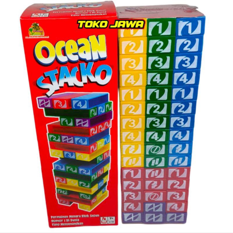 MAINAN STACKO / MAINAN ANAK STACKO OCEAN STACKO