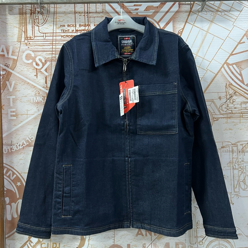 Cardinal Jaket Jeans Pria