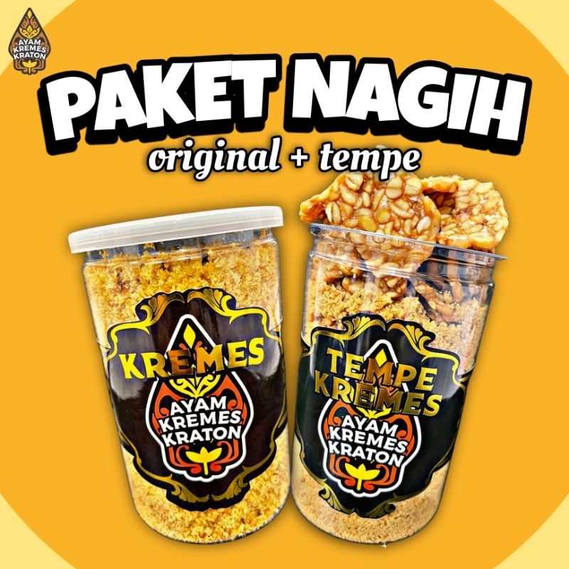

Kremes Kraton -《Paket Nagih》Tempe Kremes + Kremes Original
