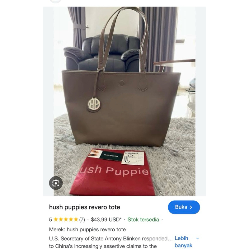 Hush puppies Tote