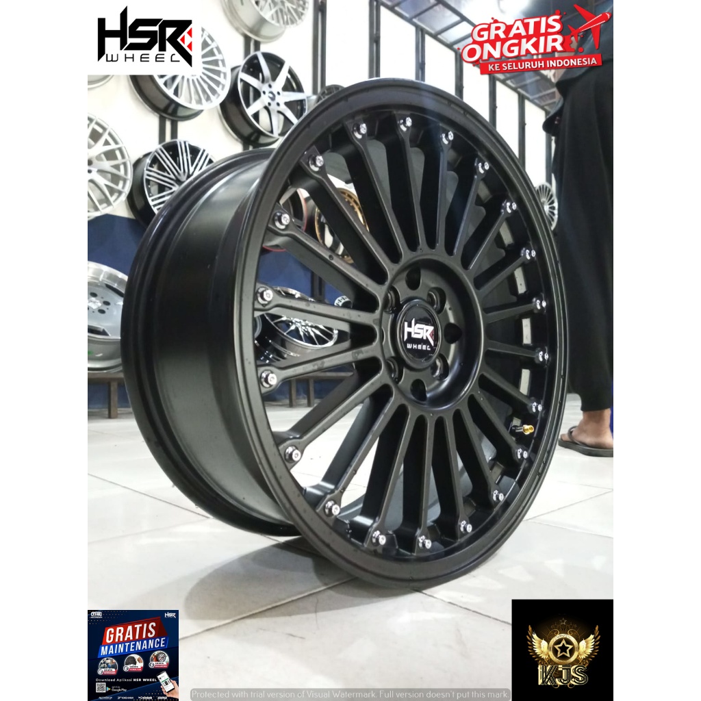 MENJUAL VELG RACING SECOND TERMURAH BERKUALITAS BUAT MOBIL YARIS JAZZ FREED MOBILIO SWIFT IGNIS XENI