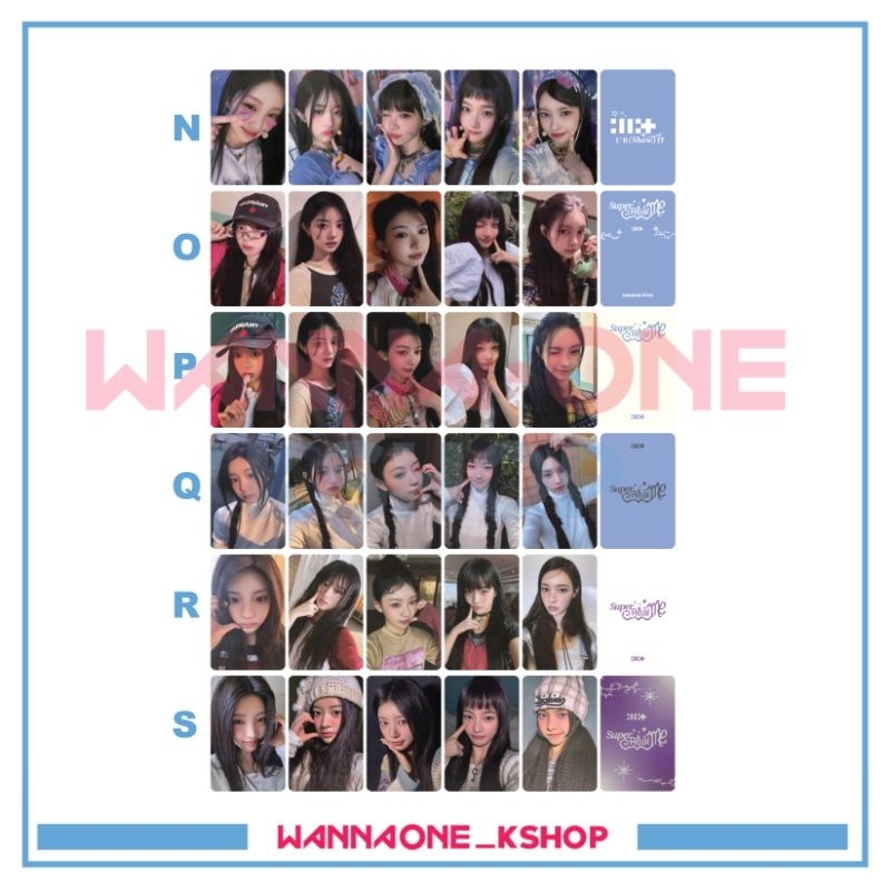 photocard ILLIT Super real me pob album