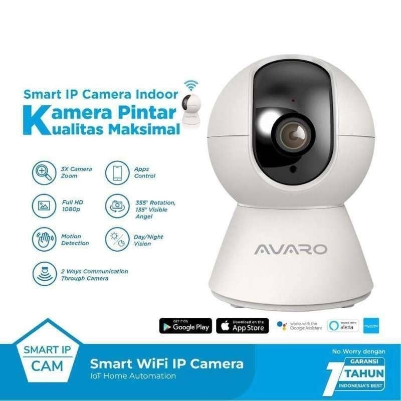 Smart CCTV Wifi IP Camera Avaro CT01 Indoor