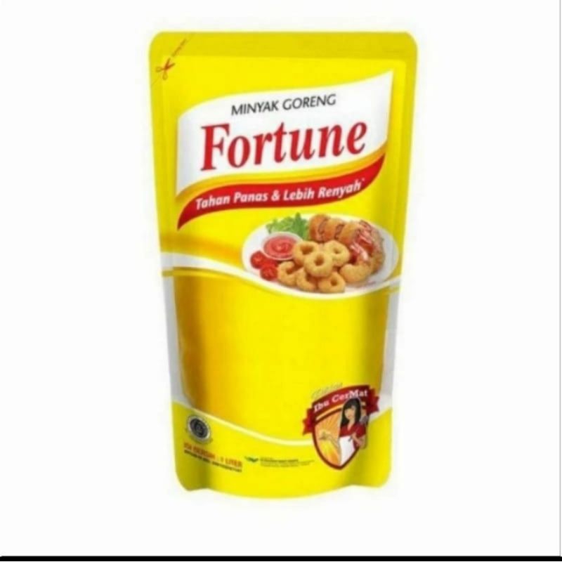 

minyak goreng Fortune Refill kemasan pouch 1 liter